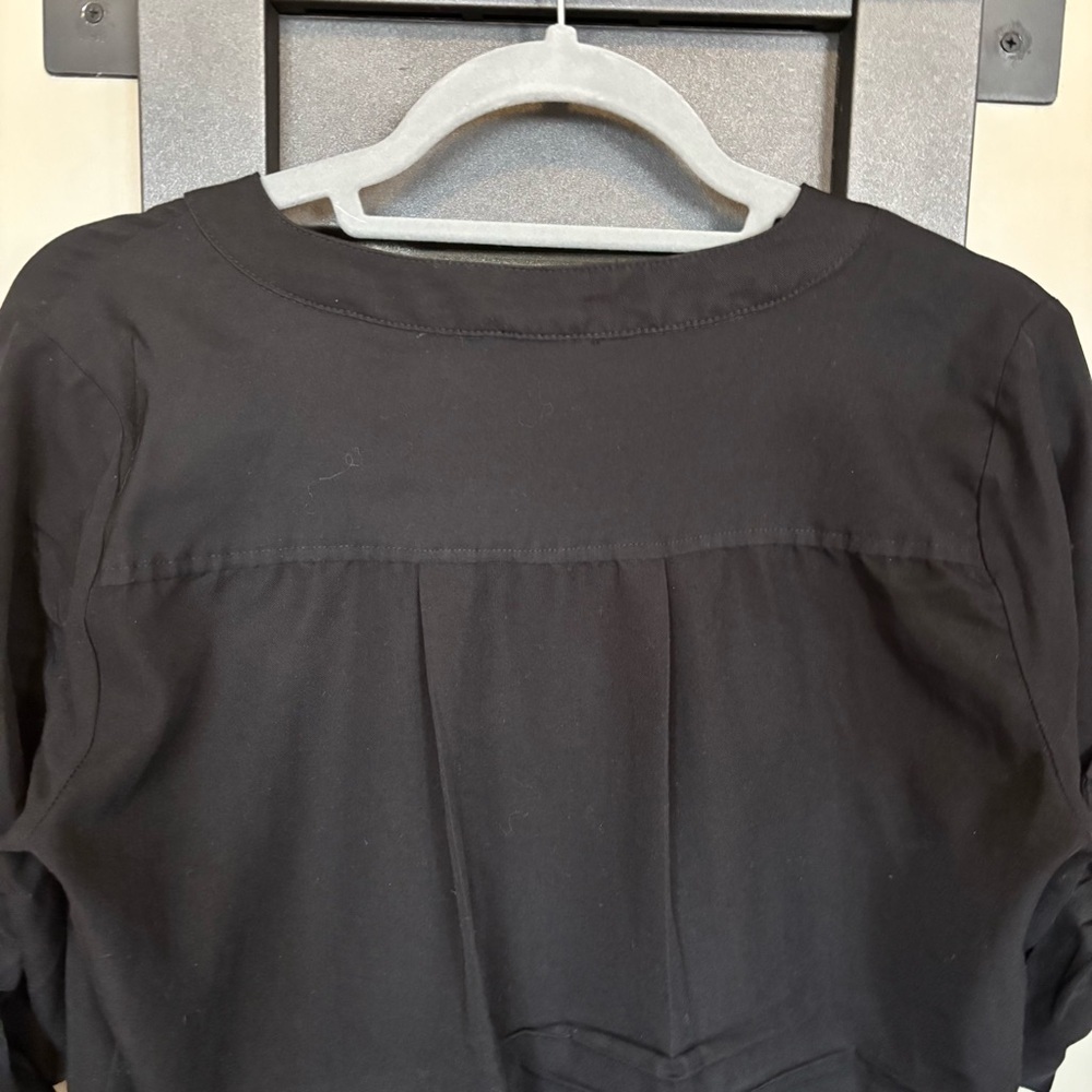Max Studio Black V-Neck Dress - size M - Picture 5 of 6